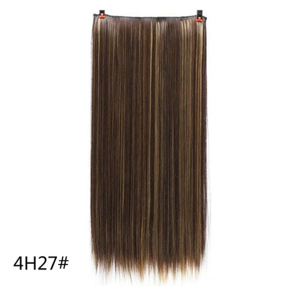 Women's 24 Inch 5 Clip Straight Synthetic Hair Extension
