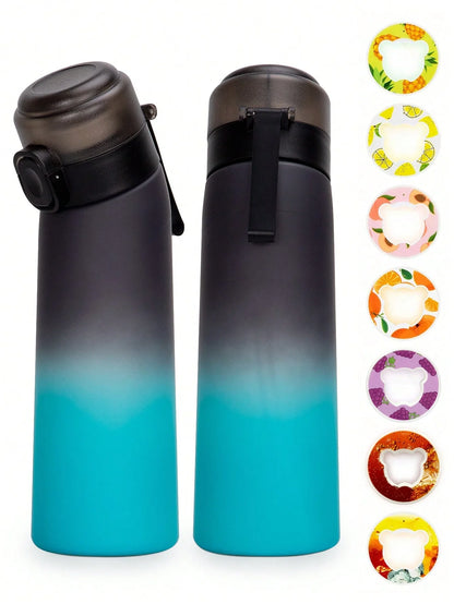 Gradient Air Water Bottle with Bear Scented Flavor Pod