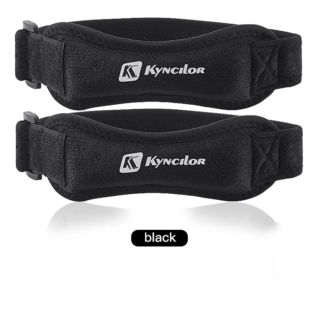 Adjustable Patella Knee Support Strap with Silicone Pad