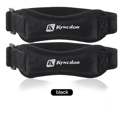 Adjustable Patella Knee Support Strap with Silicone Pad