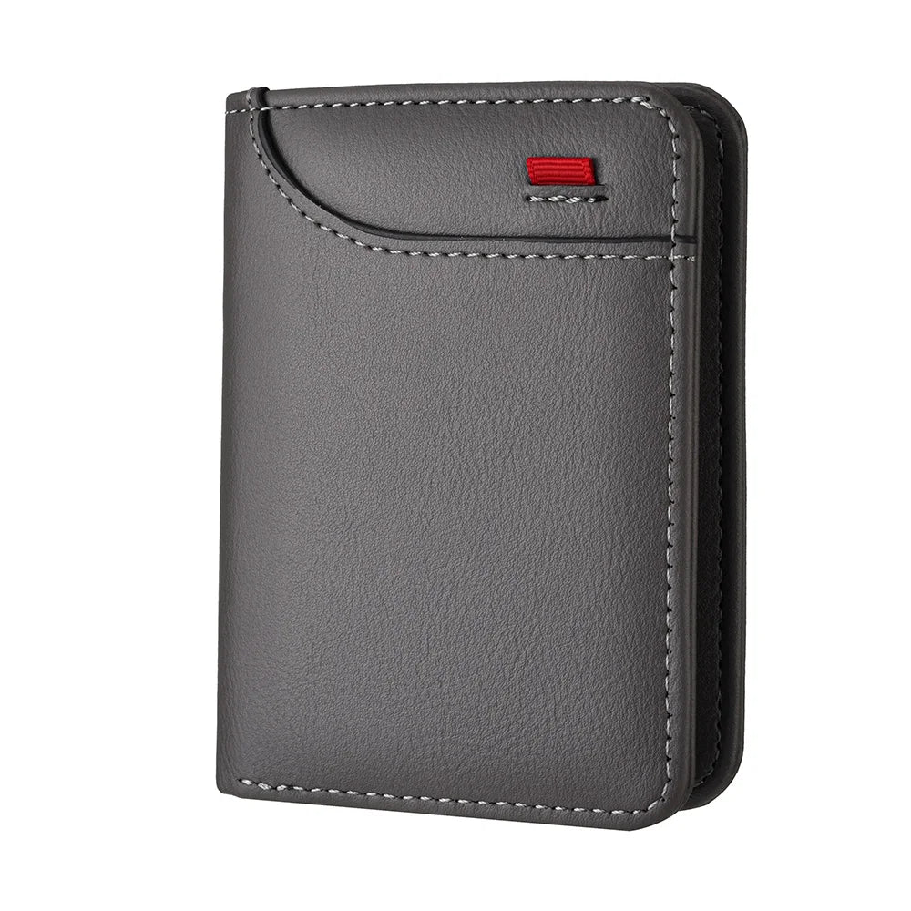 Men's Vertical Multi Card Mini Wallet