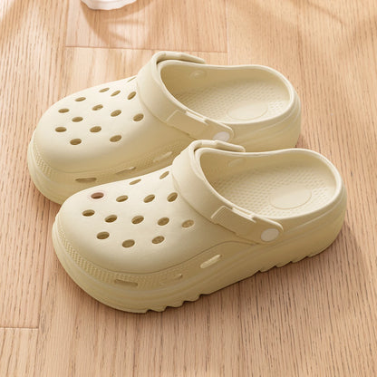 Unisex Closed Toe EVA Beach Sandals Thick Sole Non Slip Summer Shoes