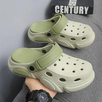 Men’s Thick Sole Non Slip Breathable Summer Beach Sandals