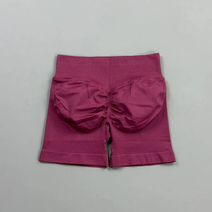 Women's Low Waist Scrunch Butt Biker Shorts