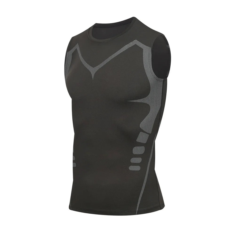 Men's Quick Dry Compression Workout T Shirt