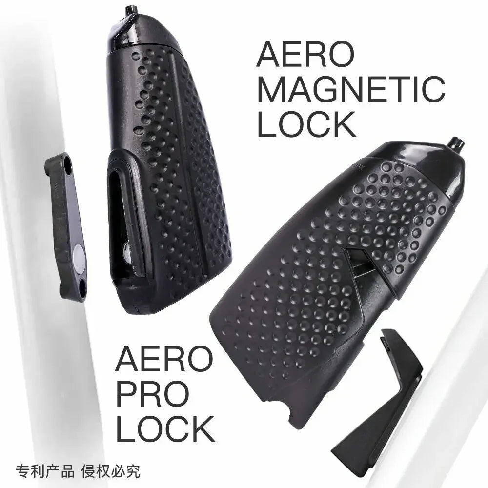 BPA Free Squeeze Cycling Water Bottle with Magnetic Cage