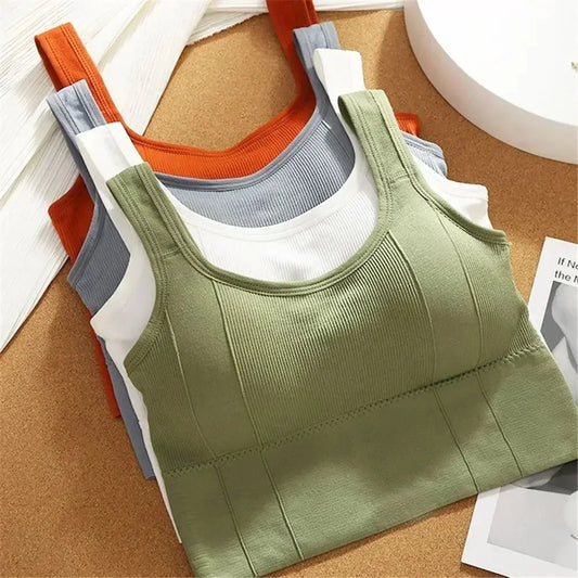 Women's Seamless Breathable High Support Sports Bra