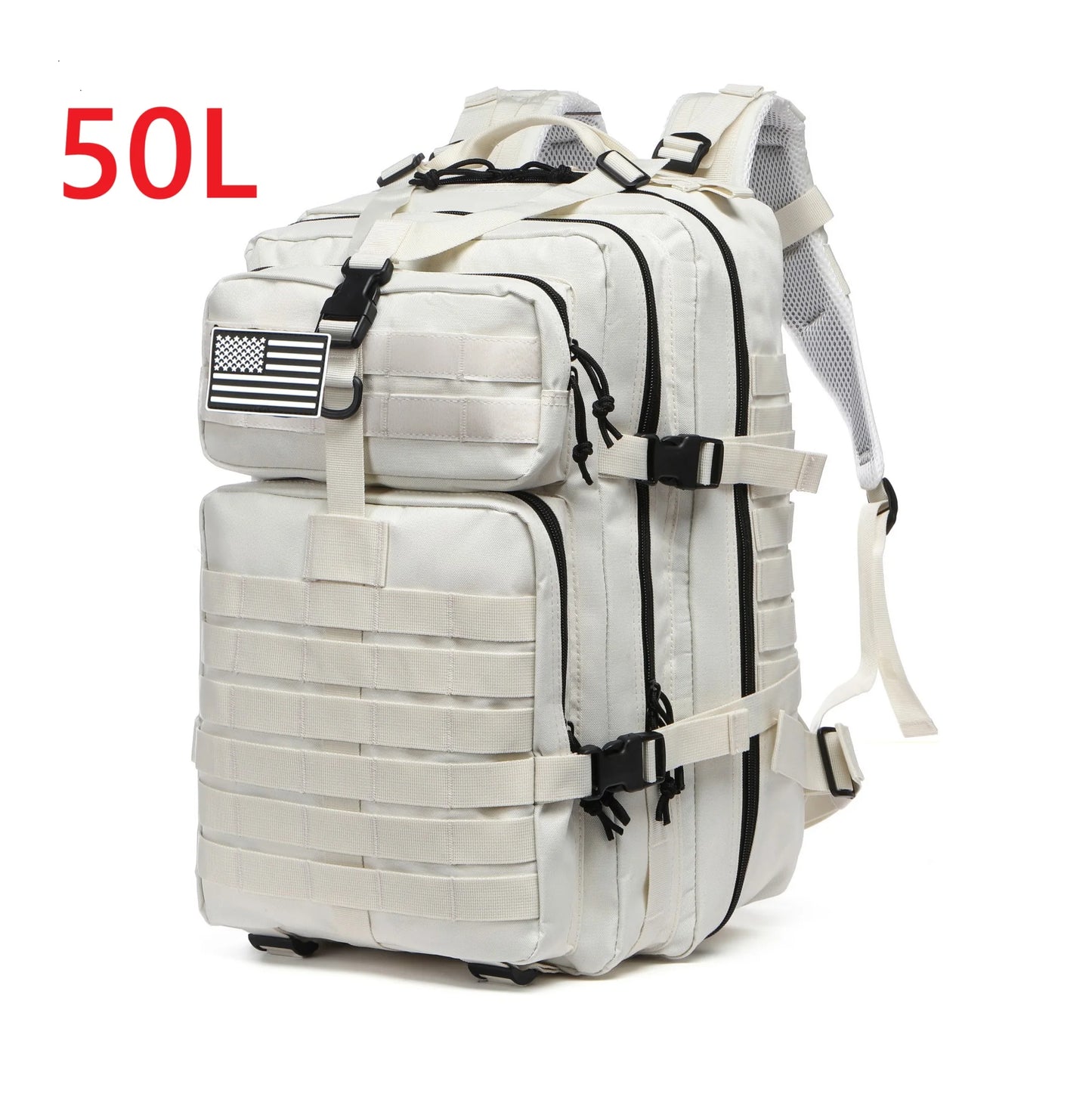 25L or 50L Waterproof Tactical Hiking Backpack