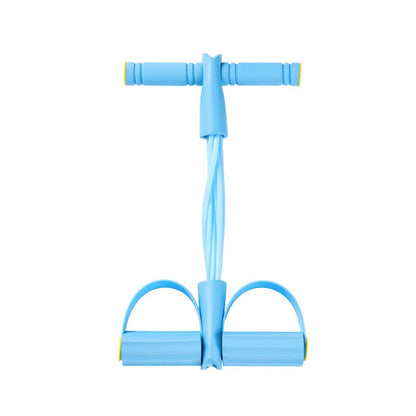 6 Tube Pedal Resistance Band Set with Handles