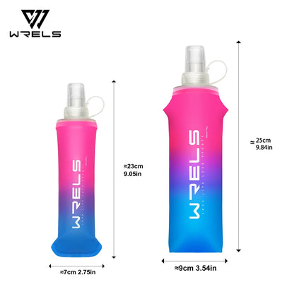TPU Collapsible Soft Flask Sports Water Bottle