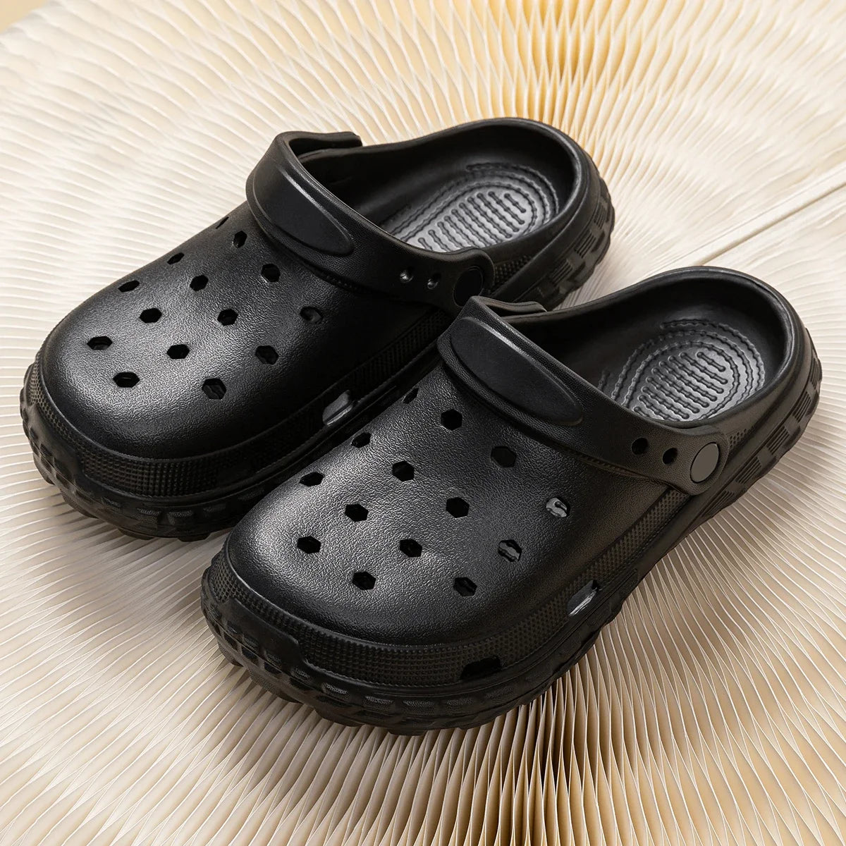 Unisex Non Slip Thick Sole Summer Clog Sandals