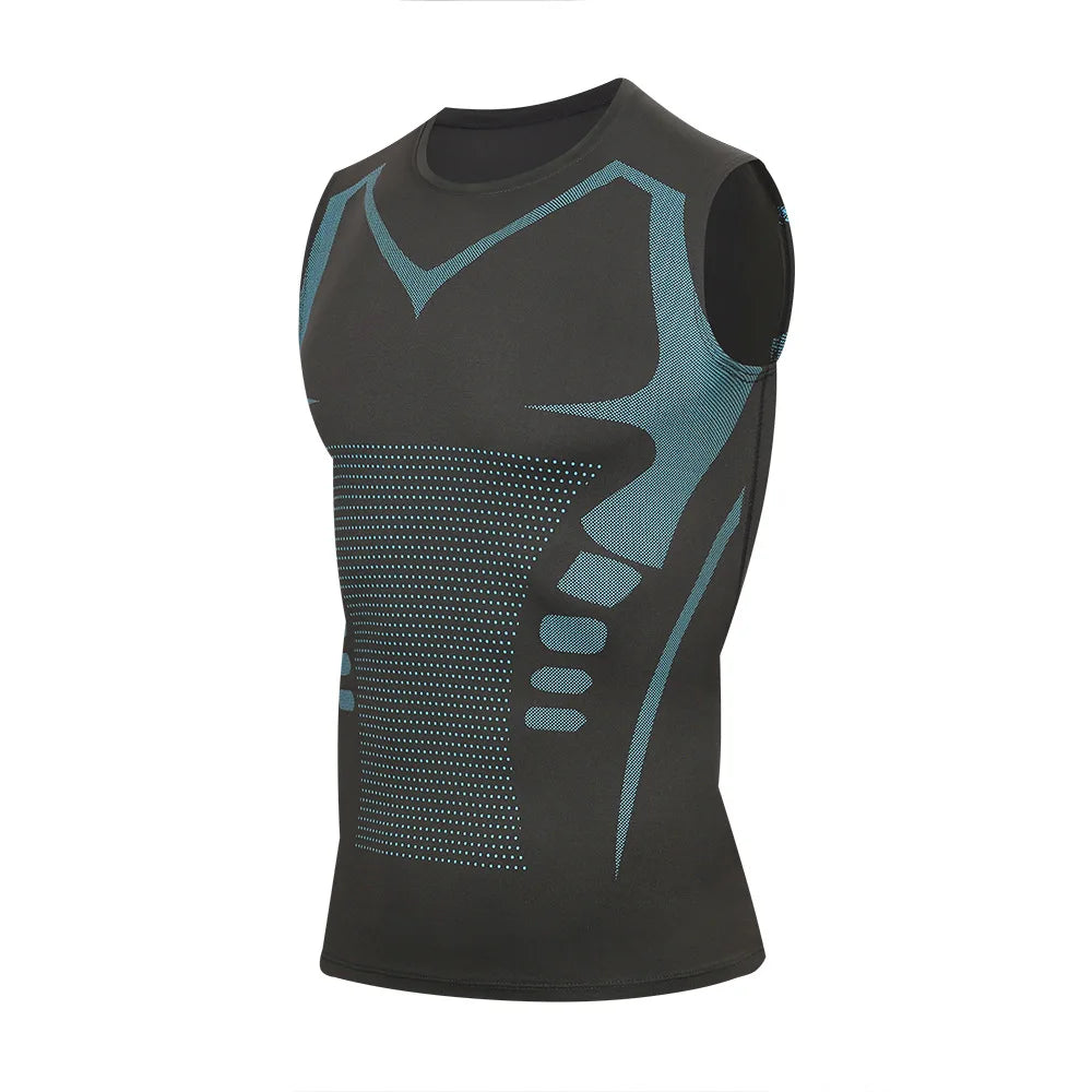 Men's Quick Dry Compression Workout T Shirt