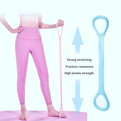 8 Piece Fitness Resistance Band Set