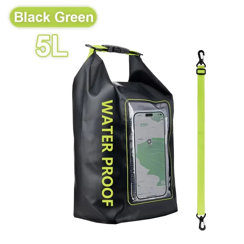 2L or 5L Waterproof Touch Screen Dry Bag