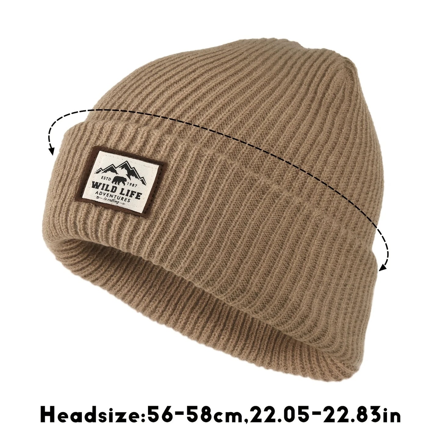 WRELS Unisex Windproof Fleece Winter Sports Hat