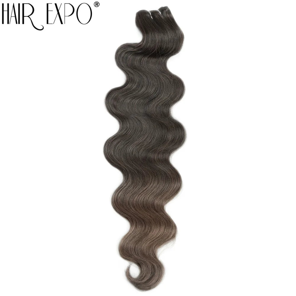 Women's 24 Inch Piano Blonde Body Wave Hair Extensions