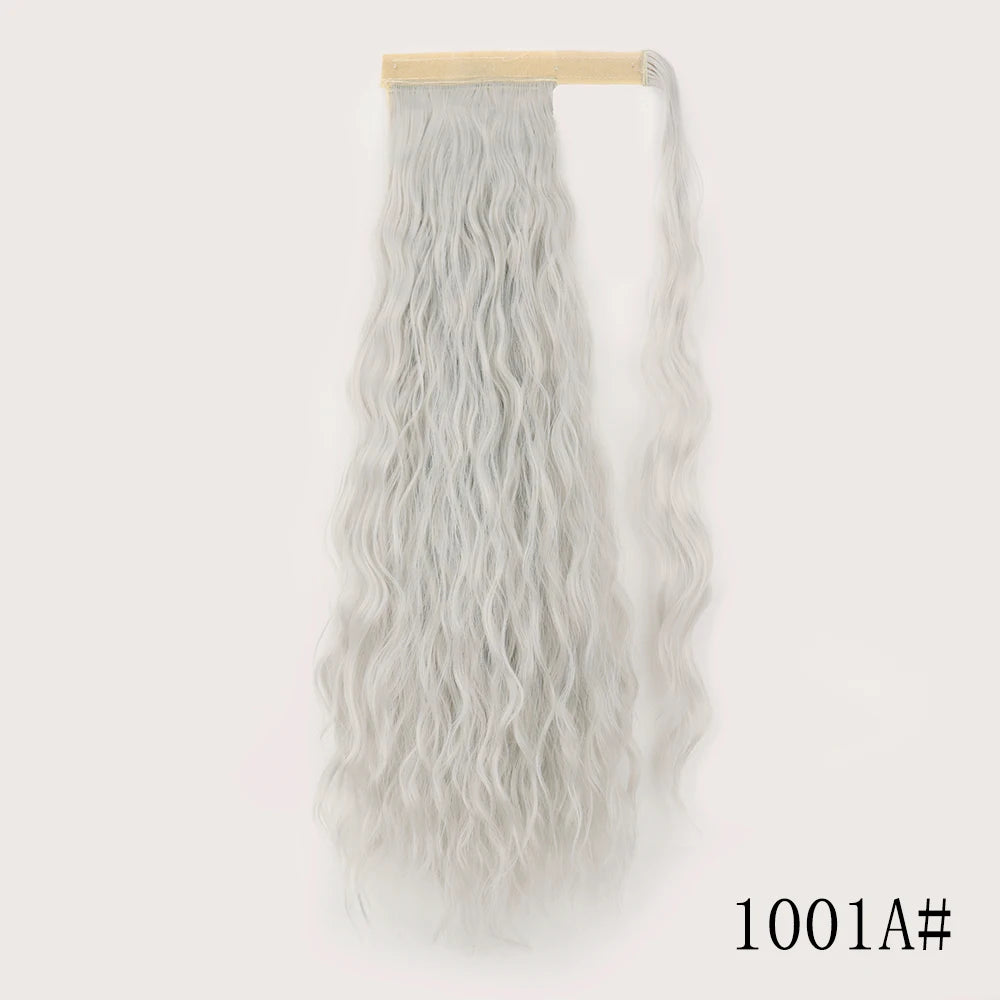 Long Straight Wrap Around Ponytail Hair Extension