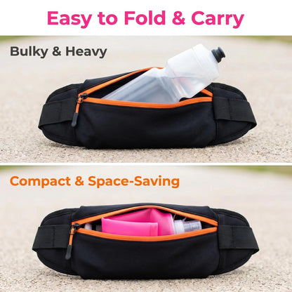 Collapsible Silicone Water Bottle with Bite Valve