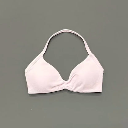 Women's High Support Strappy Halter Sports Bra