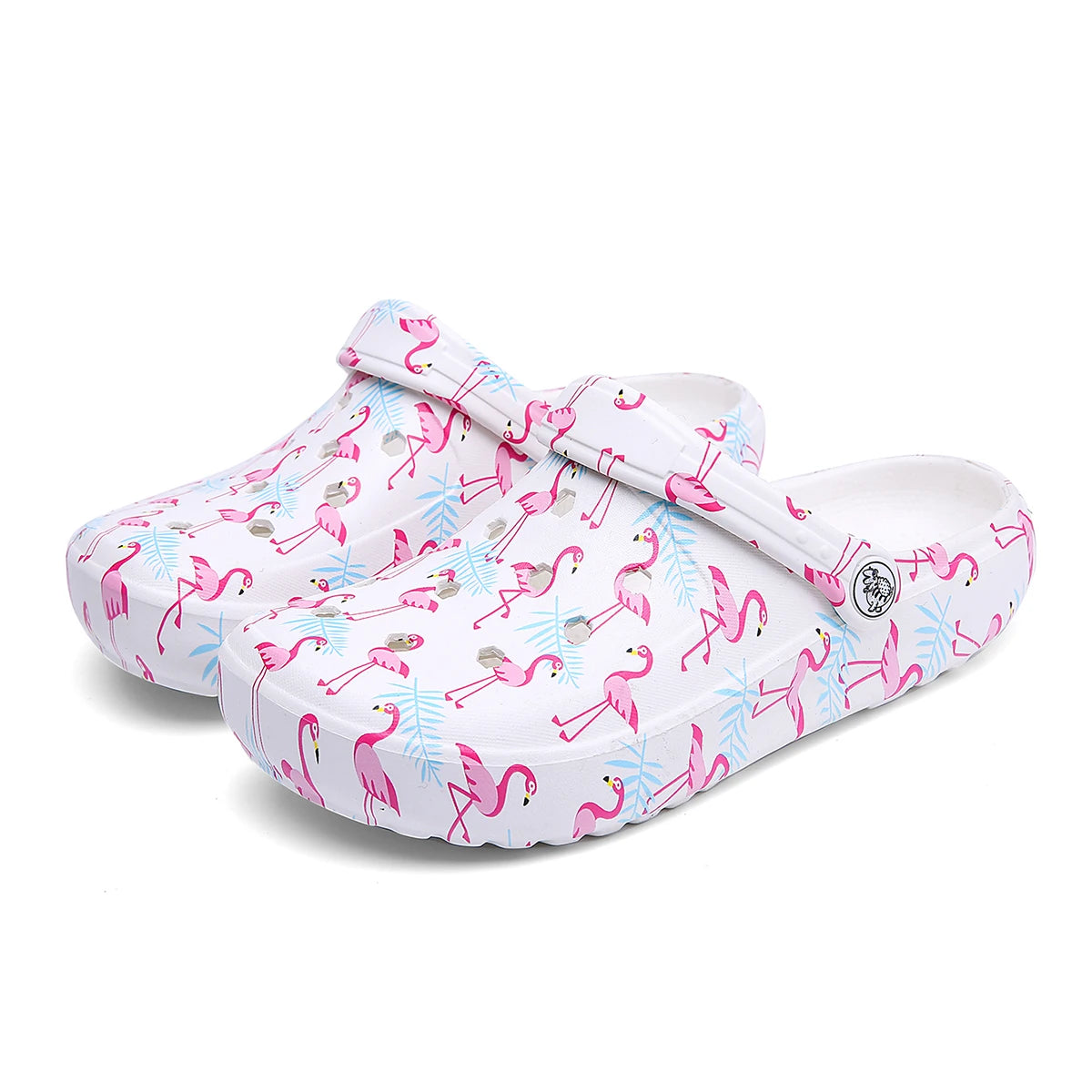Women’s Tie Dye EVA Garden Clogs Lightweight Non Slip Beach Slides