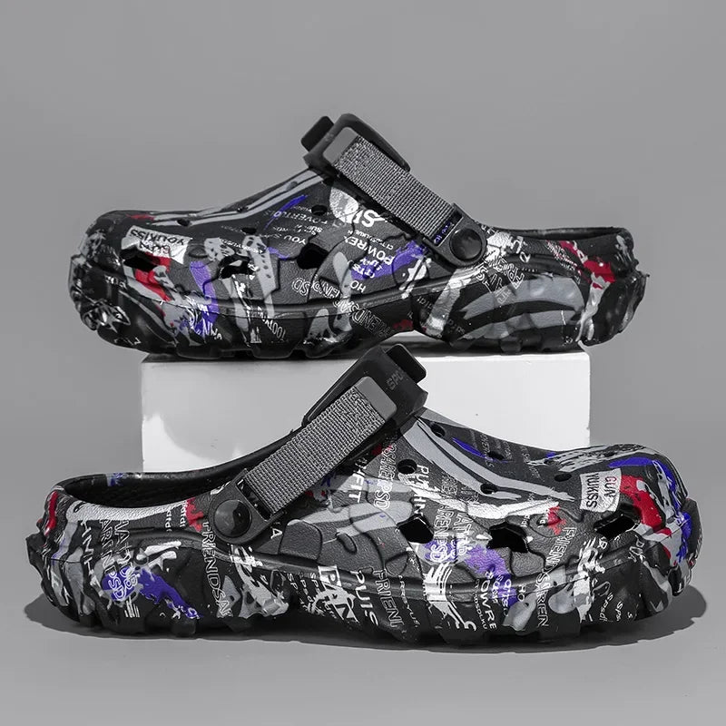 Plus Size Men’s EVA Garden Clogs Outdoor Water Shoes