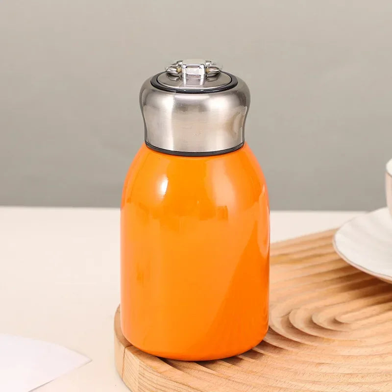 Mini 304 Stainless Steel Insulated Thermos Cup with Carry Ring
