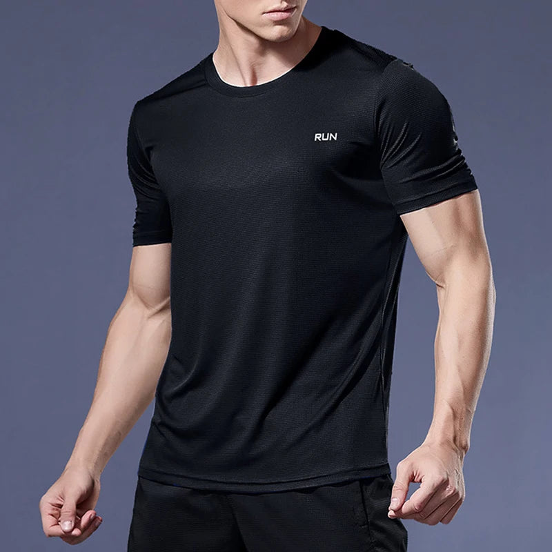 Men's Quick Dry Compression Running Sports T Shirt