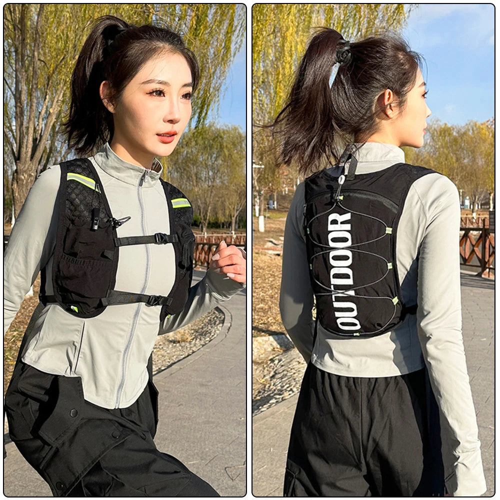 Unisex Lightweight Running Hydration Vest Backpack
