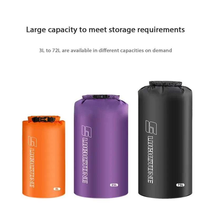 3L to 75L Ultralight Waterproof Dry Bag