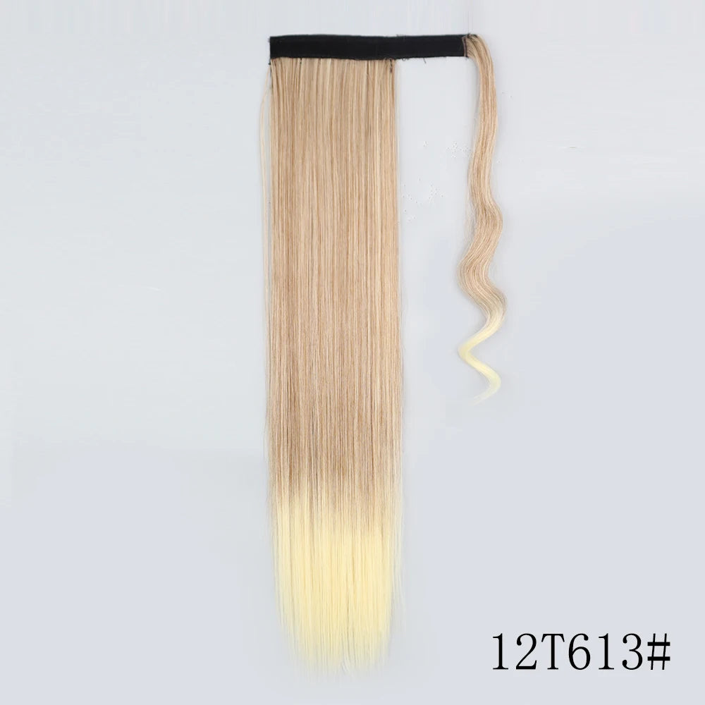 Long Straight Wrap Around Ponytail Hair Extension