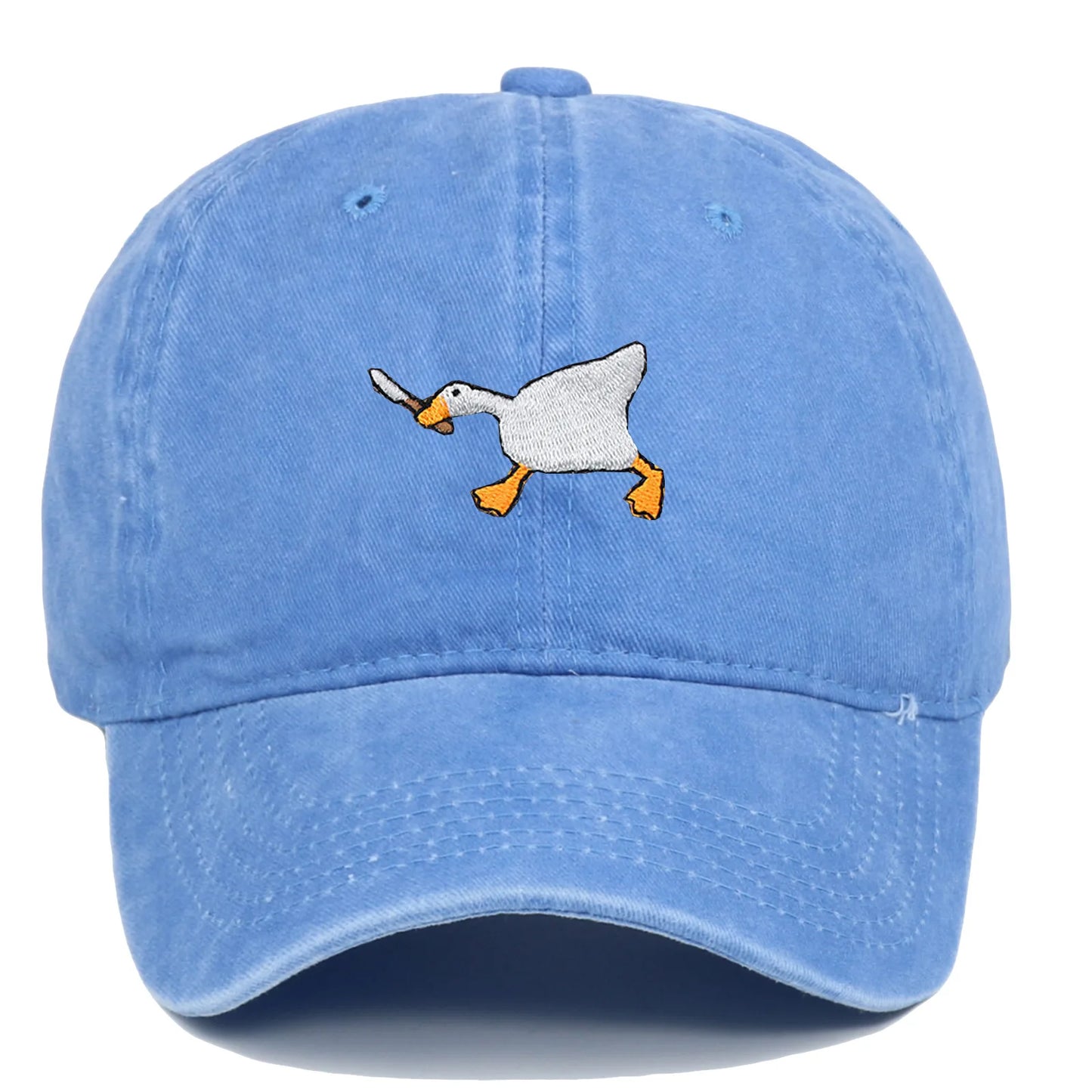 Unisex Embroidered Goose Baseball Cap
