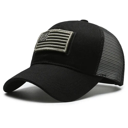 Unisex Breathable Mesh Embroidered Baseball Cap