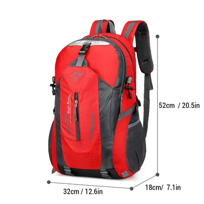 40L Lightweight Waterproof Hiking Travel Backpack