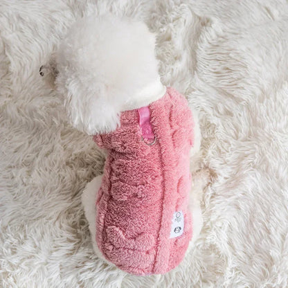 Soft Fleece Pullover Sweater for Small Dogs & Cats Winter Pet Clothes