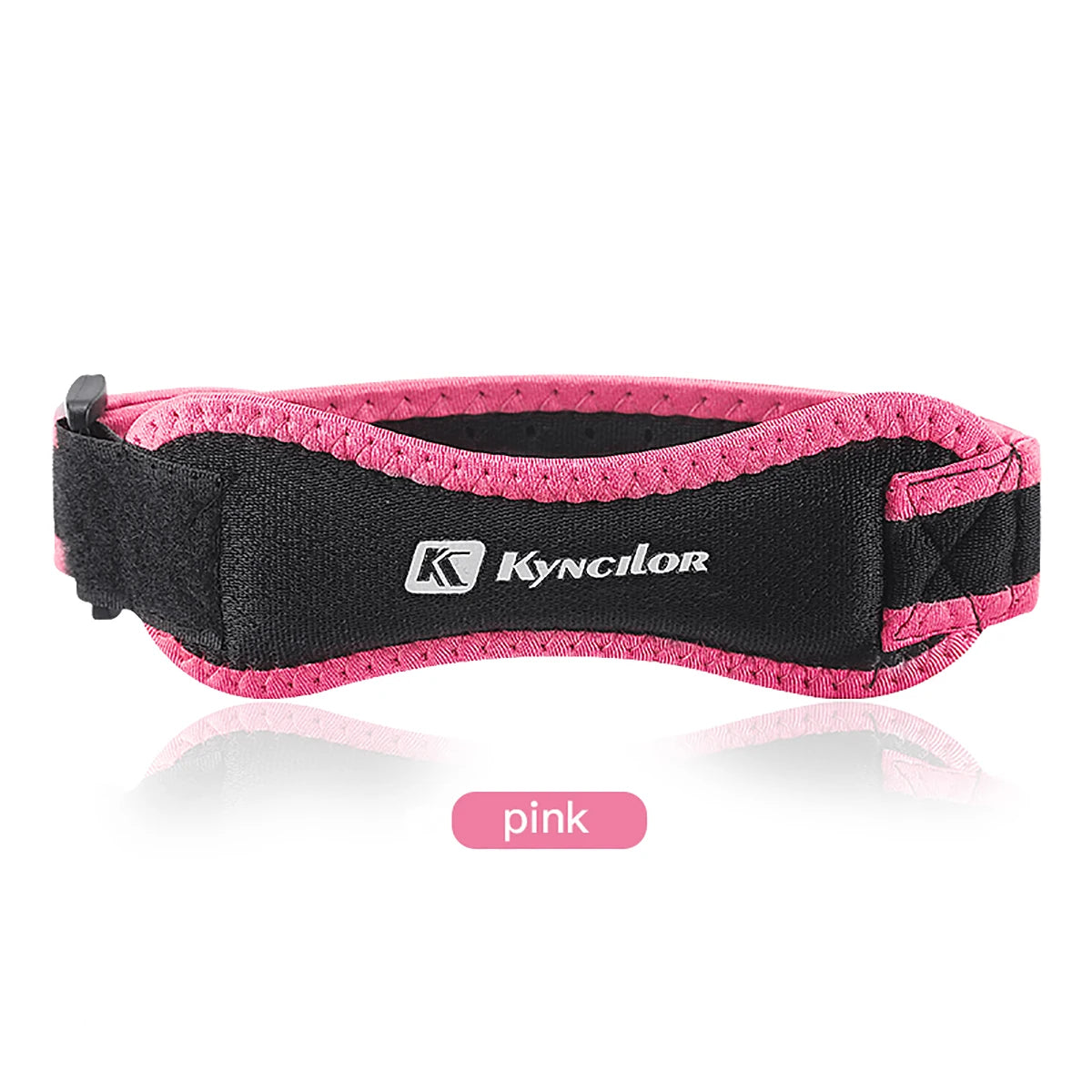 Adjustable Patella Knee Support Strap with Silicone Pad