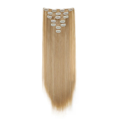 WIGSIN 24 Inch 7 Piece Straight Clip In Hair Extensions