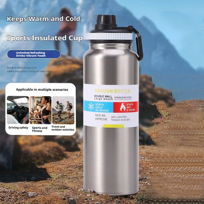 600ml to 1000ml Stainless Steel Insulated Thermos Bottle