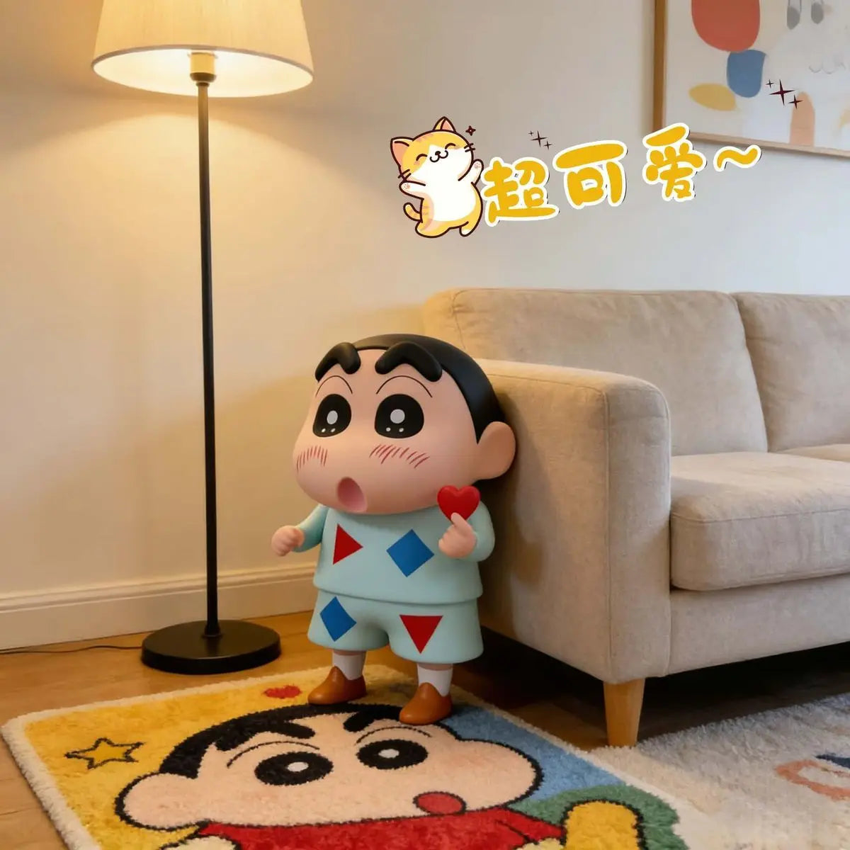 40cm Crayon Shin-Chan Vinyl Collectible Figure