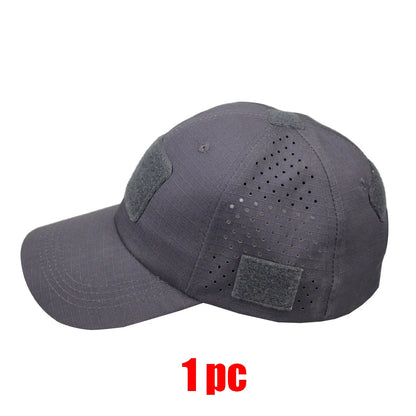 1 or 2 Pack Men's Camouflage Outdoor Baseball Caps