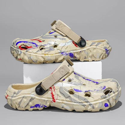 Plus Size Men’s EVA Garden Clogs Outdoor Water Shoes
