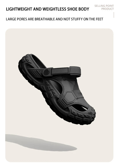Men’s Breathable Clog Sandals Non Slip Odor Resistant Summer Shoes