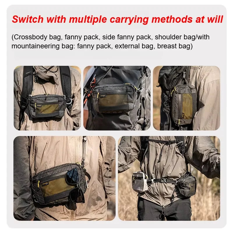 1.1L Ultralight Waterproof Dyneema Waist Pack