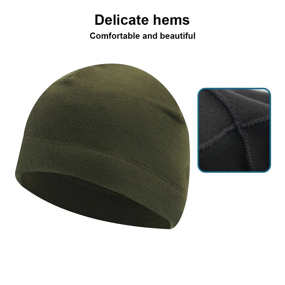 Unisex Warm Windproof Polar Fleece Skull Cap