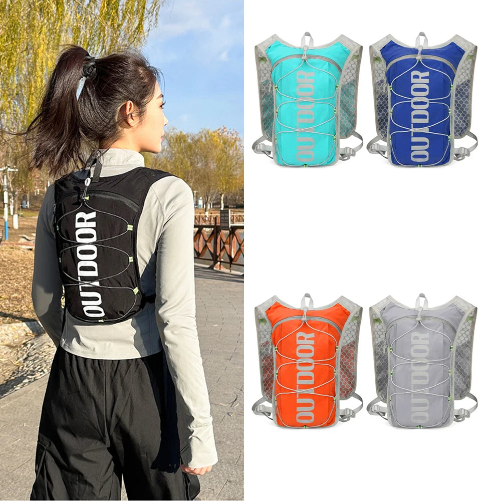 Unisex Lightweight Running Hydration Vest Backpack