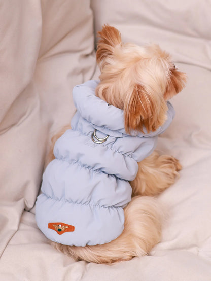 3 Layer Warm Dog Jacket for Small & Medium Dogs Autumn Winter