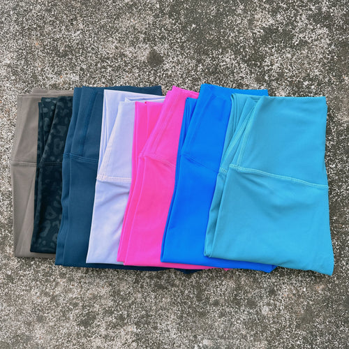 Women's High Waist Soft Yoga Leggings with Back Pocket