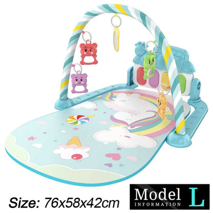 Baby Musical Piano Activity Gym Play Mat