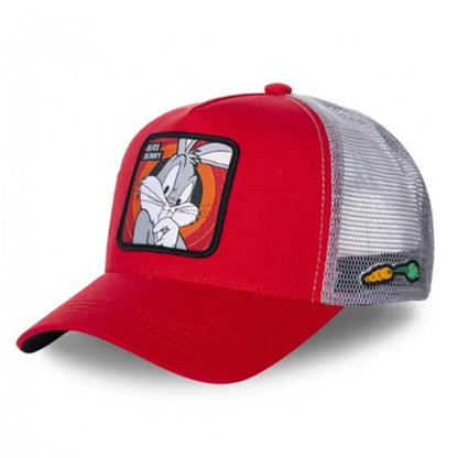 Unisex Anime Cartoon Snapback Trucker Baseball Cap