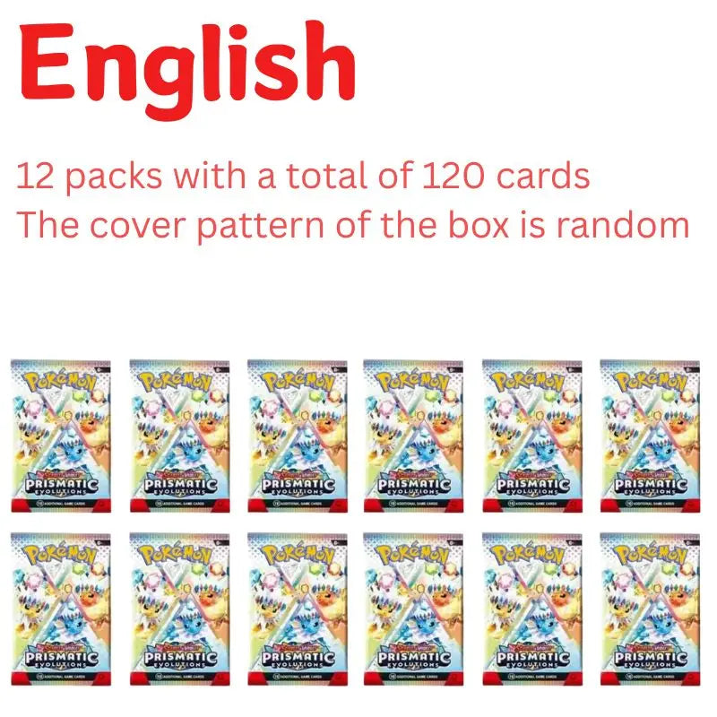360 Piece Pokémon Prismatic Evolutions Scarlet and Violet 151 Card Set