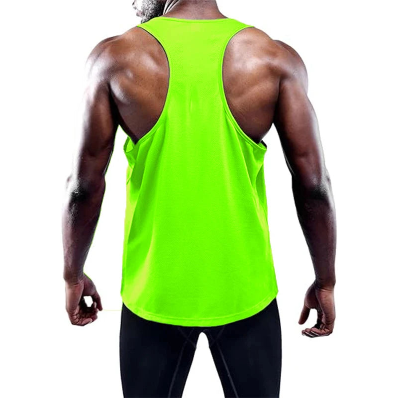 Men's Quick Dry Running Workout Tank Top
